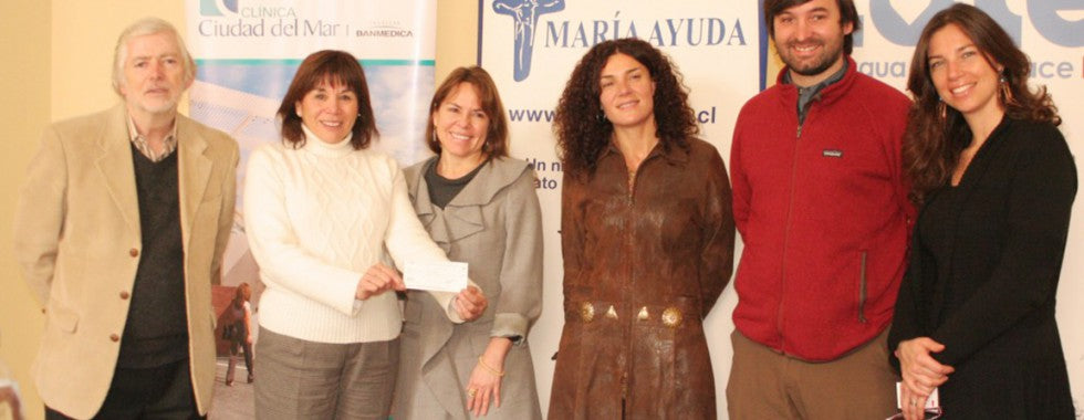 Donación para Fundación María Ayuda Valparaíso