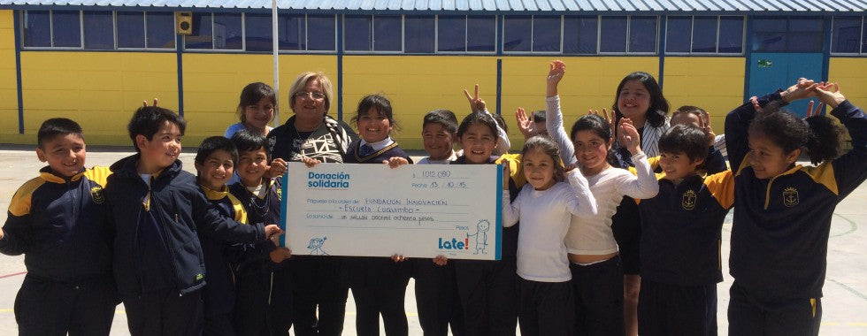 Donación a Escuela Coquimbo