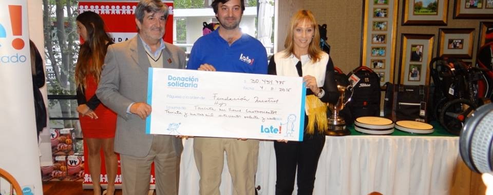 Donación a Fundación Nuestros Hijos