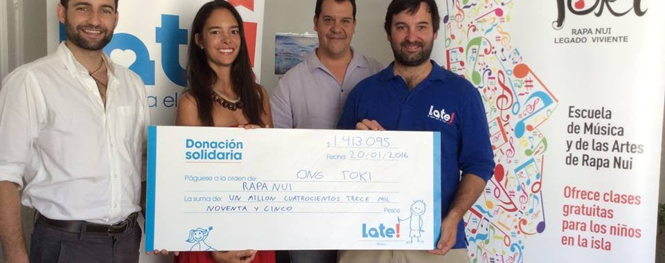 Donación ONG Toki Rapa Nui