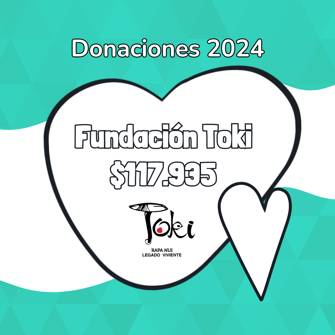 Donacion solidaria TOKI RAPA NUI Y LATE