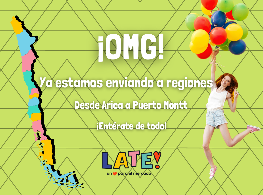 ¡Llegó el día! Nuestro corazón LATE! De Arica a Puerto Montt!!