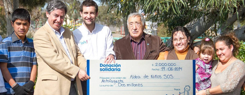 Donación para Aldeas Infantiles SOS Antofagasta
