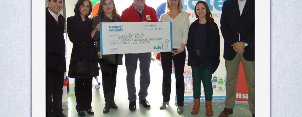 Donación a Fundación Nuestros Hijos