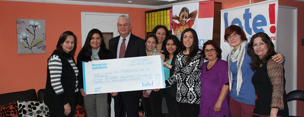 Donación La Protectora de la Infancia