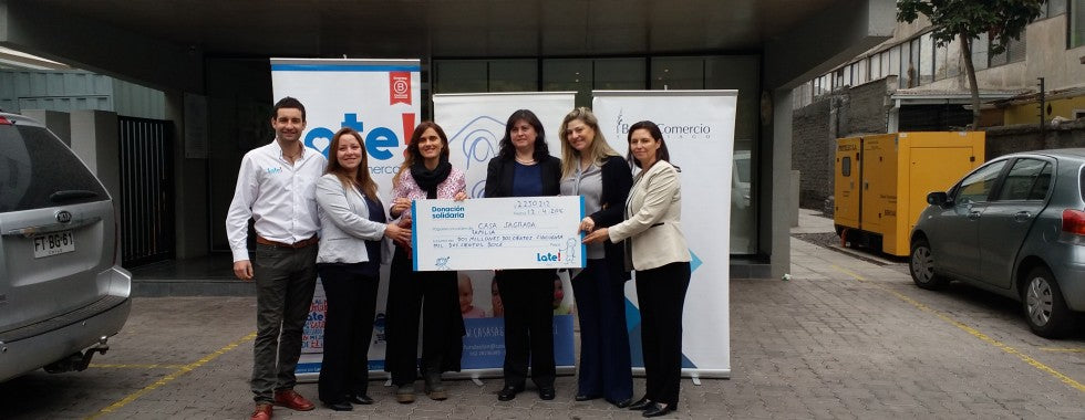 Donación a Casa Sagrada Familia