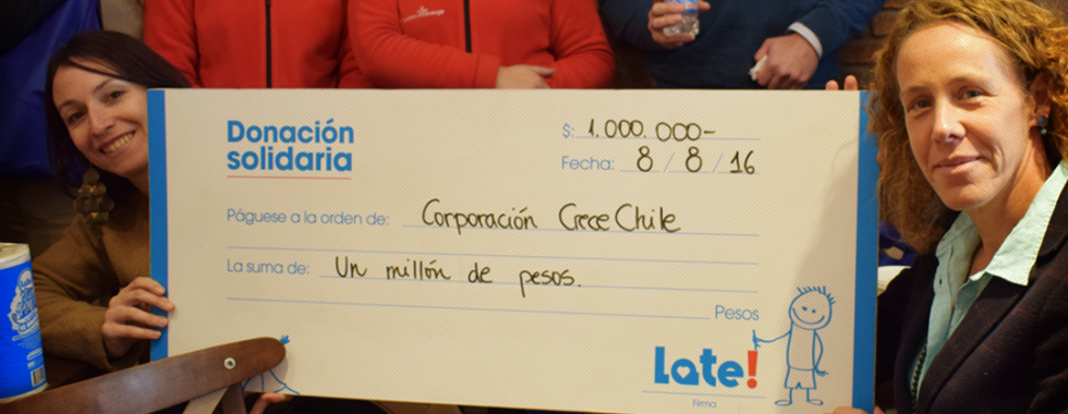 Donación a Crece Chile