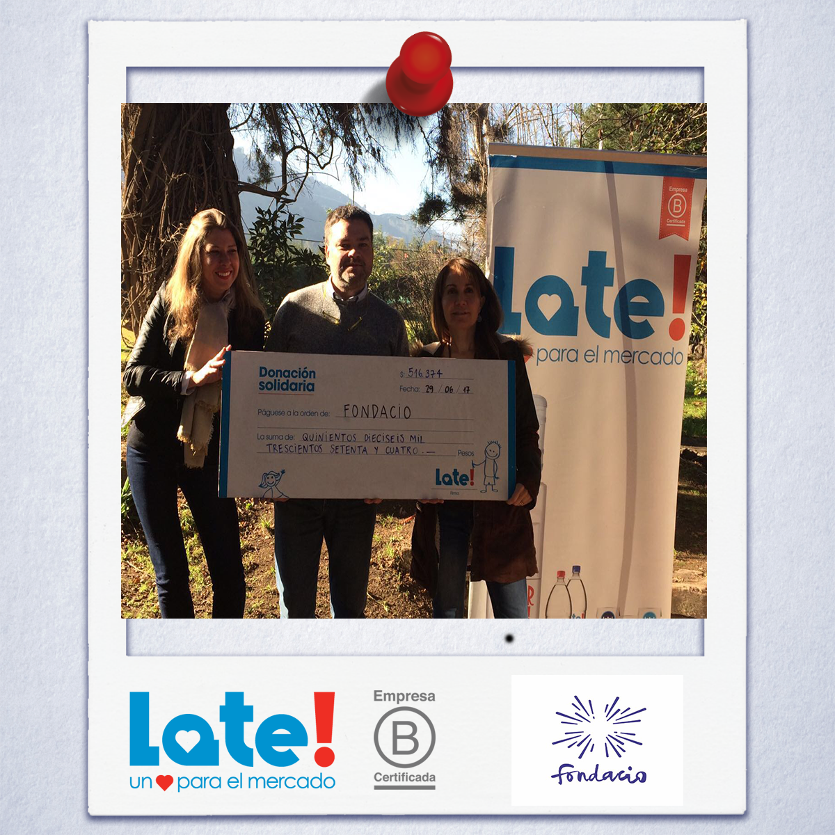 Donación a Fundación Fondacio