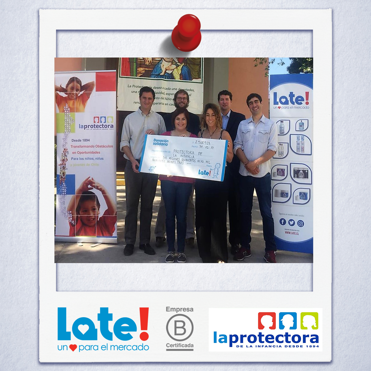 DONACION A PROTECTORA DE LA INFANCIA