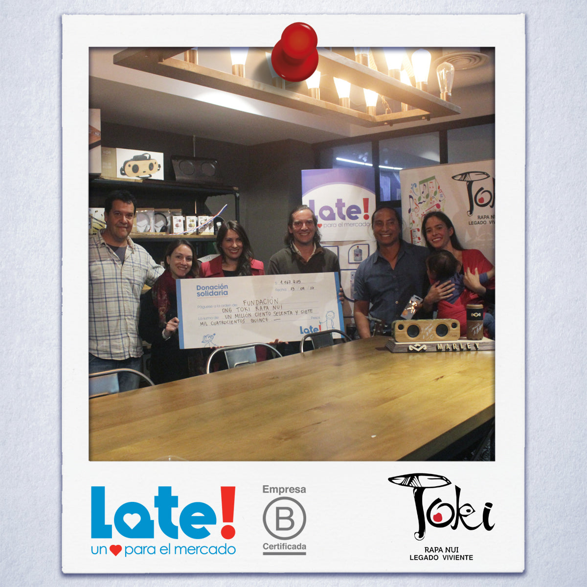 Donación a Fundación Toki Rapa Nui