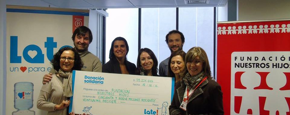 Donación a Fundación Nuestros Hijos