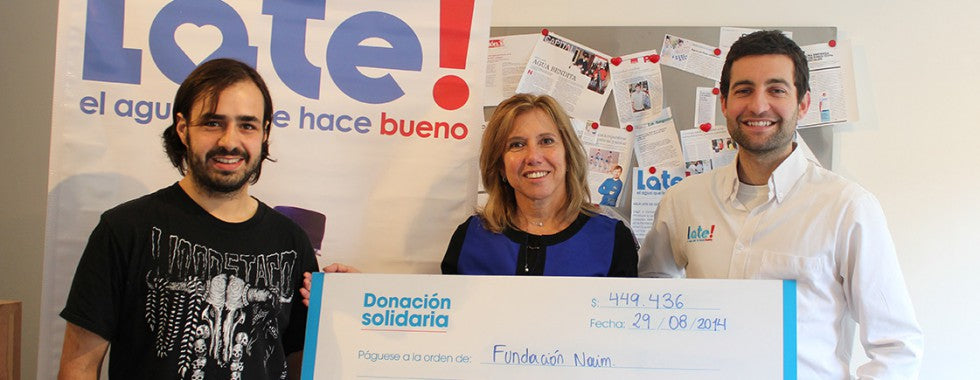 Donación a “Corporación NAIM – Curicó”