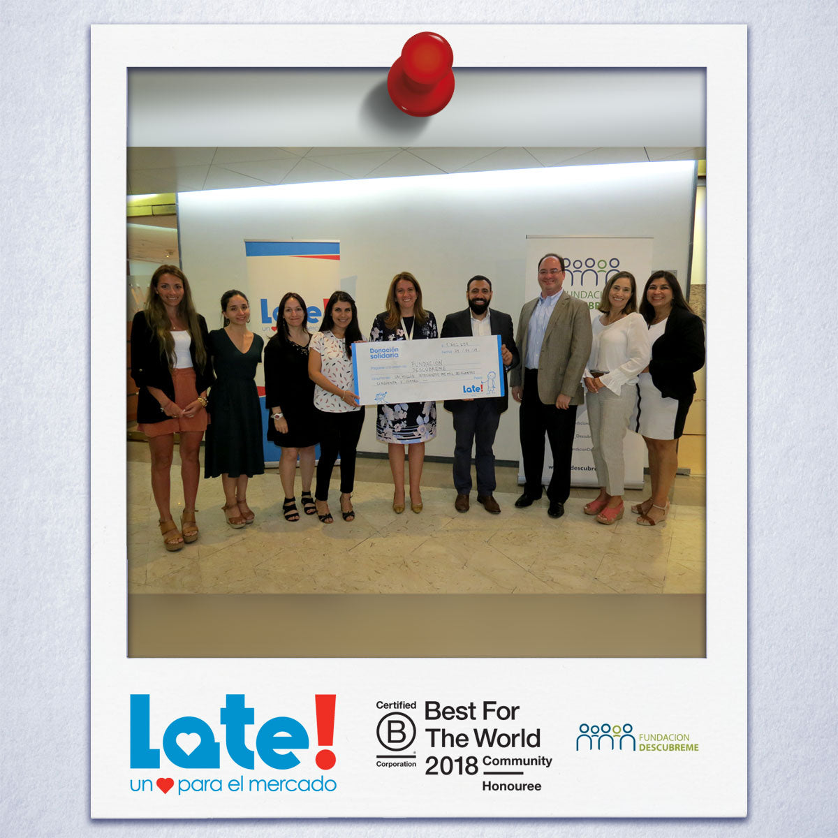 DONACIÓN A FUNDACIÓN DESCÚBREME