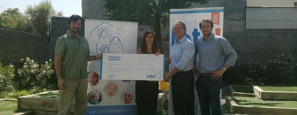 Donación para Fundación de Ayuda al Niño Oncológico Sagrada Familia