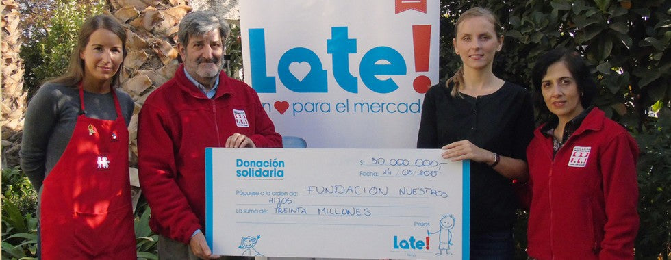 Donación Fundación Nuestros Hijos
