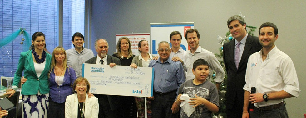 Donación para Fundación Epilépticos Refractarios