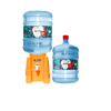 Pack inicial 2 botellones 20 L + soporte solidario! (Incluye envases)