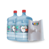 Pack inicial 2 botellones 20 L + soporte solidario! (Incluye envases)