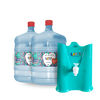 Pack inicial 2 botellones 20 L + soporte solidario! (Incluye envases)