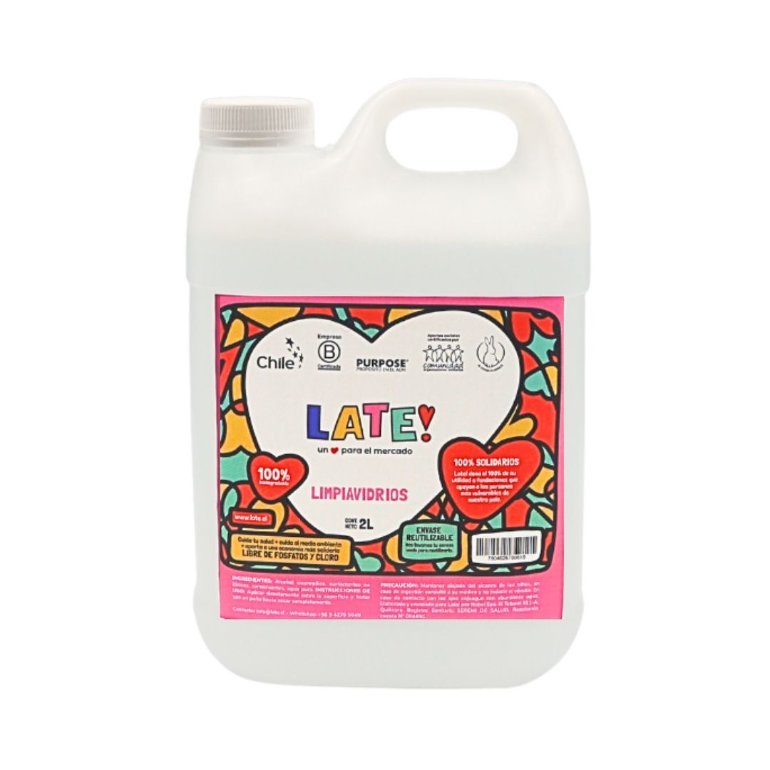 Limpiavidrios Biodegradable 2 L